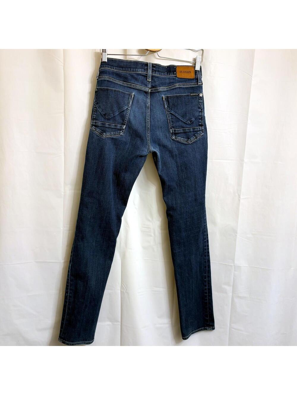 Hudson Men's Size 31 Button Fly Skinny Fit Jeans Denim - Picture 2 of 7